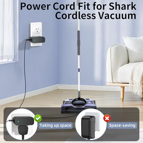Replacement AC Power Adapter Cord for V2945Z and V2950 Carpet Sweepers