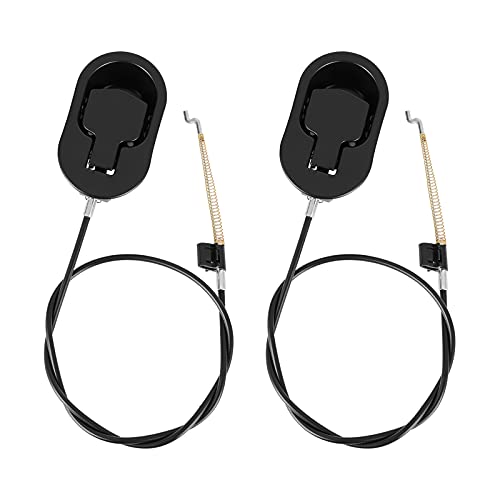 Heavy-Duty Metal Recliner Release Handle with 4.9-inch Exposed Cable