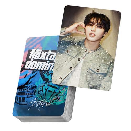 55-Piece K-Pop Photo Card Set - Music Album Collectible Lomo Cards
