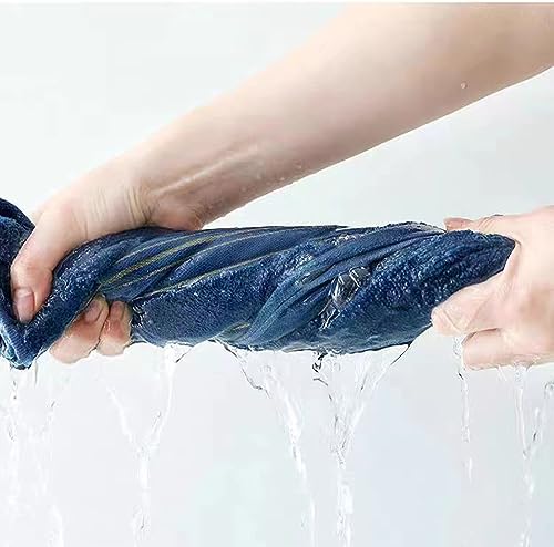 3-Pack Cotton Hand Towels, 13x30 Inch Decorative Absorbent Bath Towel Set