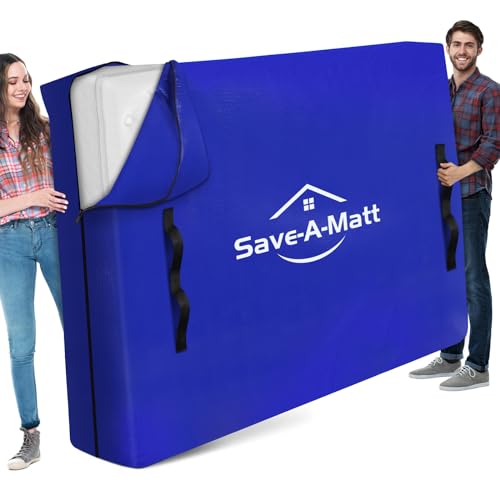 Queen Mattress Bag for Moving & Storage - Heavy Duty Waterproof Cover
