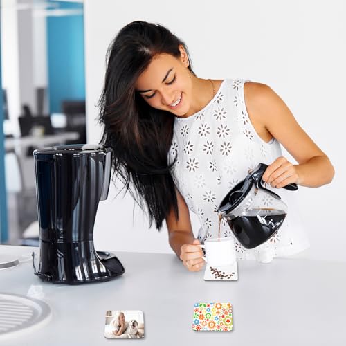 84 Pcs Sublimation Coasters Blanks, 3.93 x Inch, MDF Cork