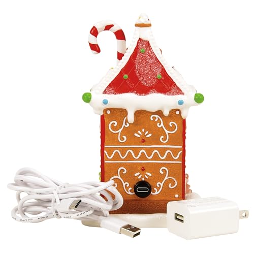 Lighted Christmas Village Building - A Sentry for Santa Porcelain Decor, 6.5"