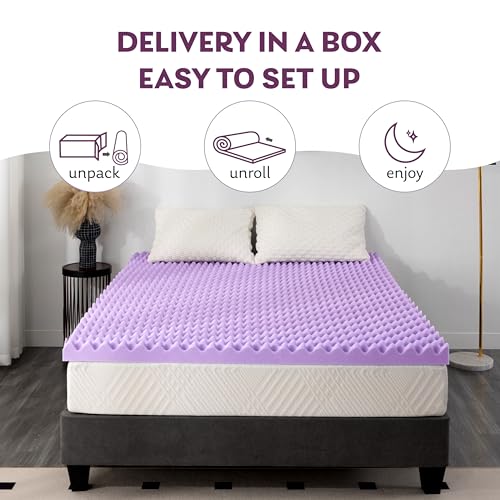 Cooling Gel Infused 3 Inch Twin Memory Foam Mattress Topper