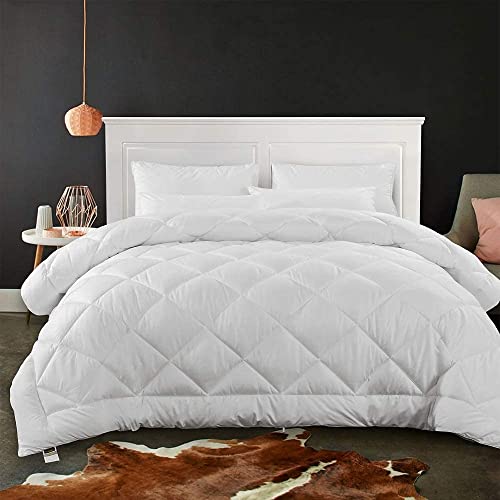 King Size Down Alternative Comforter & Duvet Insert with Corner Tabs