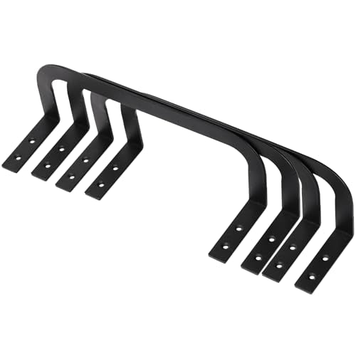 4 Pcs Mattress Retainer Bar, Metal Non-Slip Bed Slide Stopper