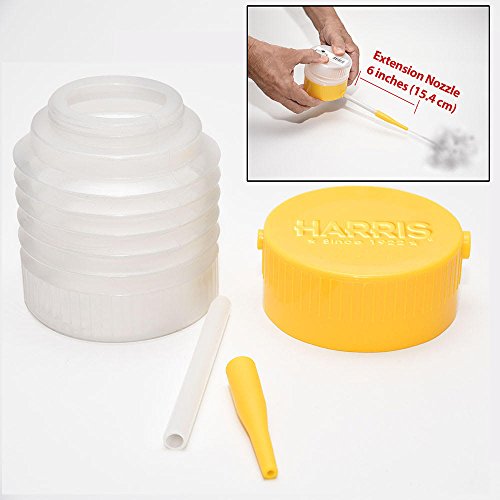 Diatomaceous Earth Powder Duster with 6-Inch Extension Nozzle