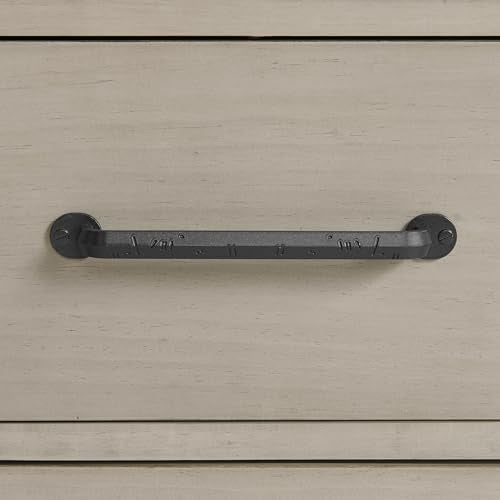 2-Drawer Nursery Nightstand with Soft-Close Glides, Stone Wash Finish