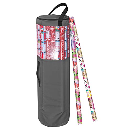Wrapping Paper Storage Bag 42-Inch Under Bed Gift Wrap Organizer