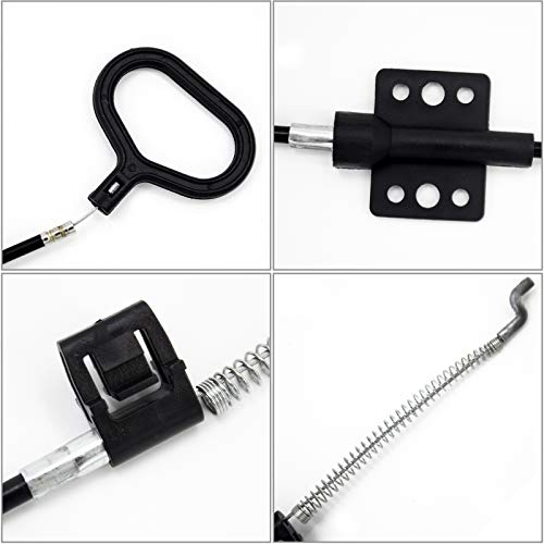 Universal Recliner Cable Replacement with D-Ring Pull Handle (2 Pack)