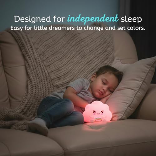 Cloud Night Light for Kids, Rechargeable Silicone Color Changing Lamp