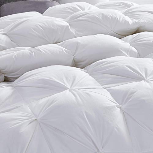 Egyptian Bedding Queen Goose Down Feather Fiber Comforter Duvet Insert