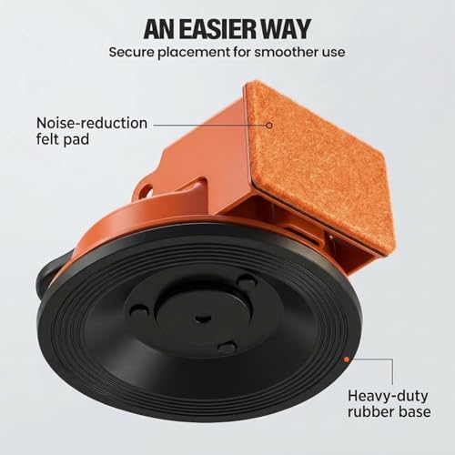 Heavy Duty Floor Gap Fixer Tool with Suction Cup for Laminate and Wood