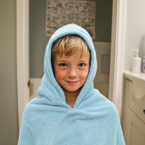 ORIGINAL KIDS Oversized Hooded Bath Towel - 100% Cotton Kids Wrap (30" x 54")