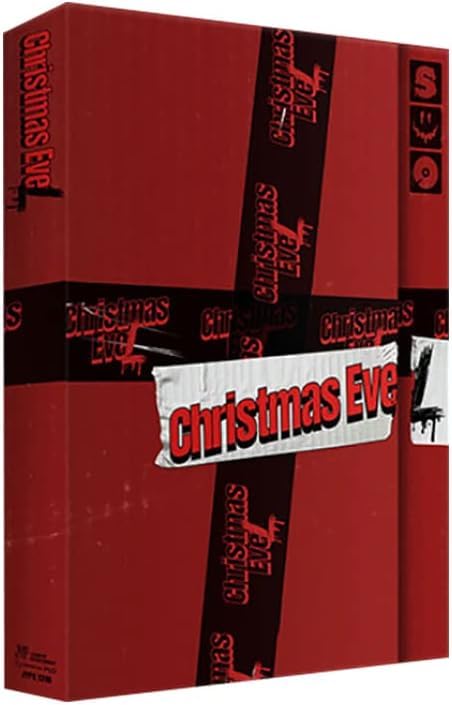 Stray Kids Christmas Evel Holiday Album Set with Glitter Photocard & Stickers