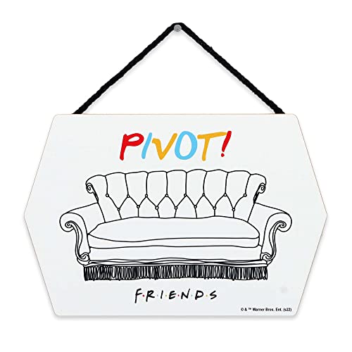 Pivot Couch Wooden Wall Sign | TV Show Inspired Home Decor