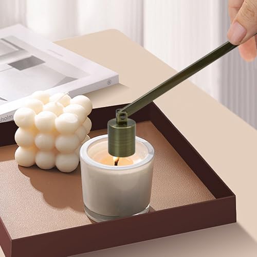4-in-1 Candle Accessory Set with Wick Trimmer, Snuffer & Dipper