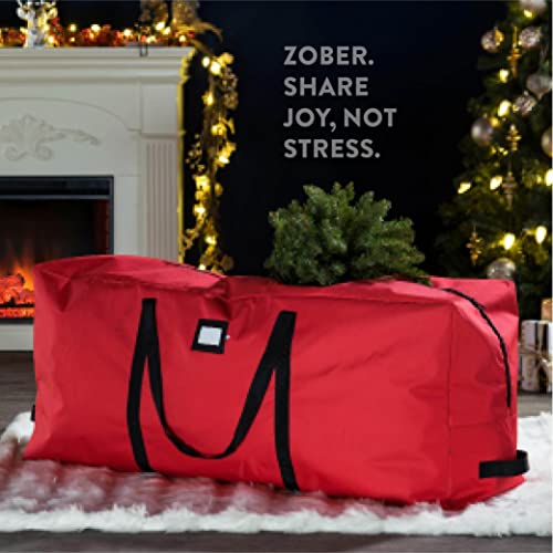 Large Christmas Tree Storage Bag for 9 Ft Trees Waterproof Oxford