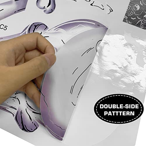 140PCS Halloween Window Clings - Double-Sided Removable Decor