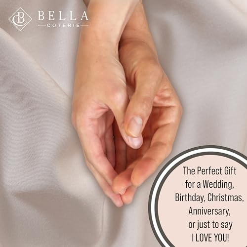 Bella Coterie Luxury Bamboo Viscose King Sheet Set - 18" Deep Pocket