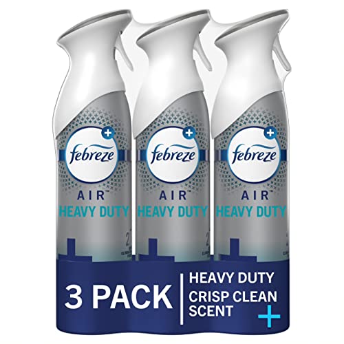 Odor-Eliminating Air Freshener Room Spray, Crisp Clean Scent (8.8 oz, 3-Pack)