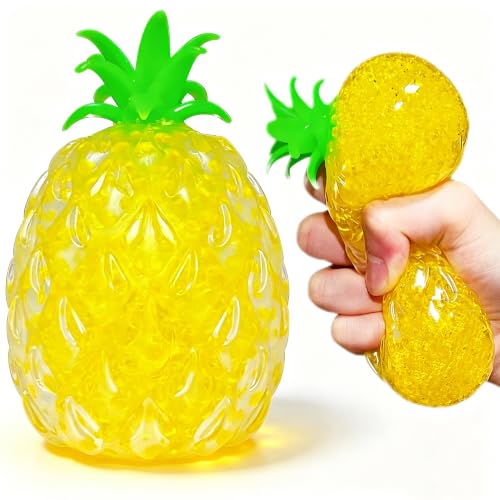 Pineapple Squishy Stress Relief Ball - Soft Durable Fruit Fidget Toy