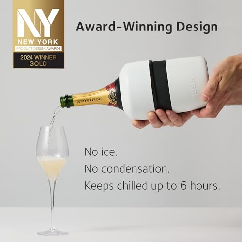 Iceless Champagne Chiller Bucket with Detachable Bottle Stopper - 750ml