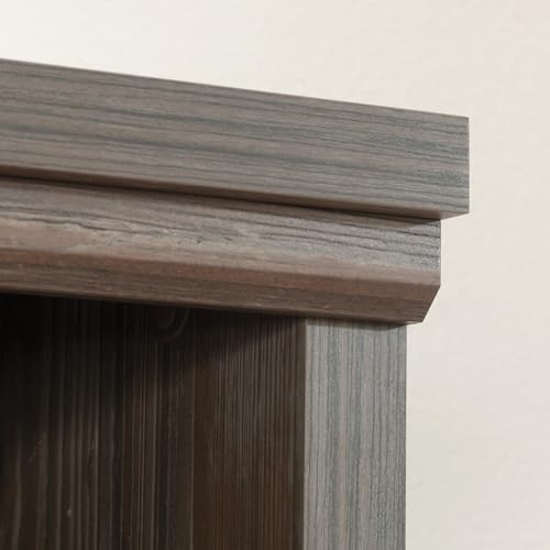Aspen Post Office Hutch with 2 Adjustable Shelves, Pebble Pine Finish