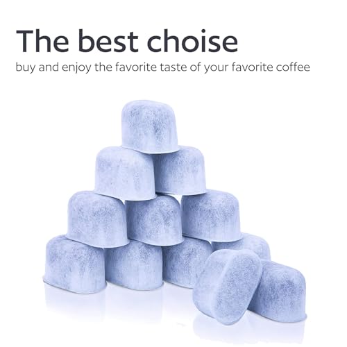 Activated Charcoal Coffee Maker Water Filter Replacements (12-Pack)