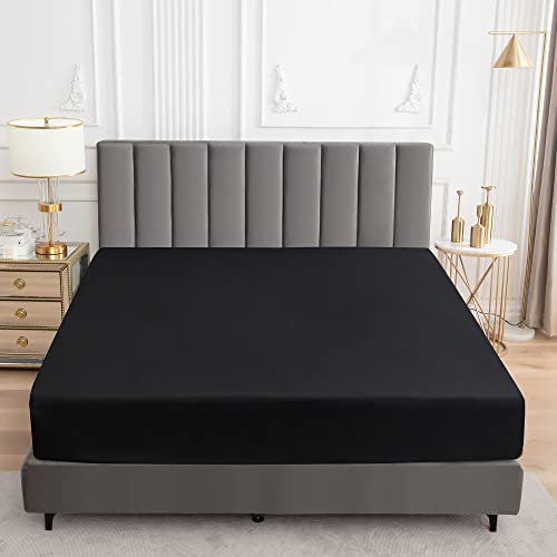 Waterproof Queen Mattress Protector with 18" Deep Pocket