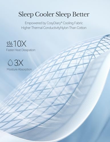 Cooling Comforter for Hot Sleepers - Lightweight All Season Blanket, King Size