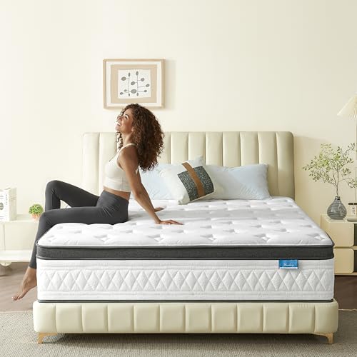Full Size 12 Inch Hybrid Mattress with Pocket Coils - Breezleep