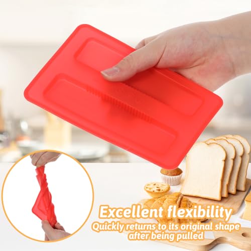 2-Piece Silicone Toaster Dust Cover - Universal 2-Slice Kitchen Appliance Lid