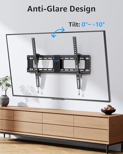 Tilting TV Wall Mount Bracket for 37-82 Inch Flat & Curved Screen TVs