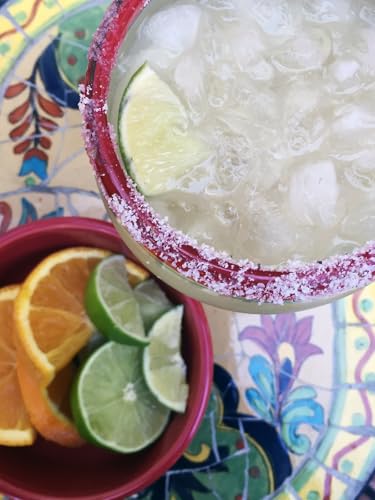 Rokz White Margarita Salt Drink Rimmer - 5 Ounce, Lime Infused, Resealable Pack