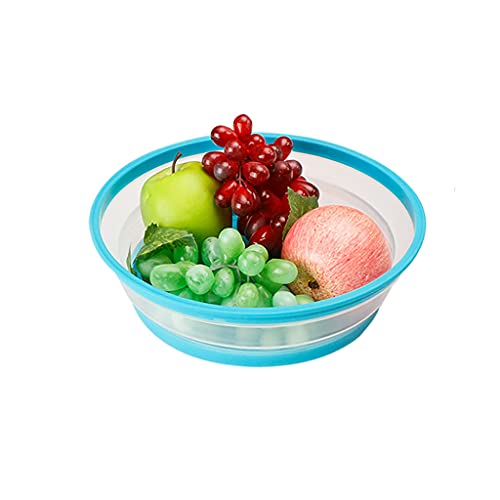 Collapsible Microwave Splatter Cover 10.5 Inch - Food Grade Plate Lid with Vents