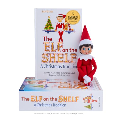 Scout Elf Christmas Tradition Box Set with Girl Doll and Storybook