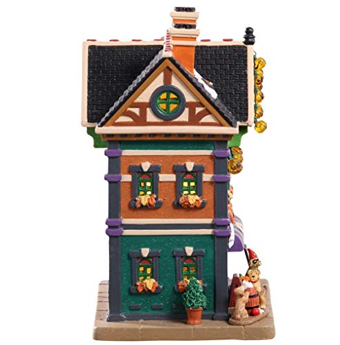 Lighted Best Buds Dog Supply Store Village Building with LED Cord