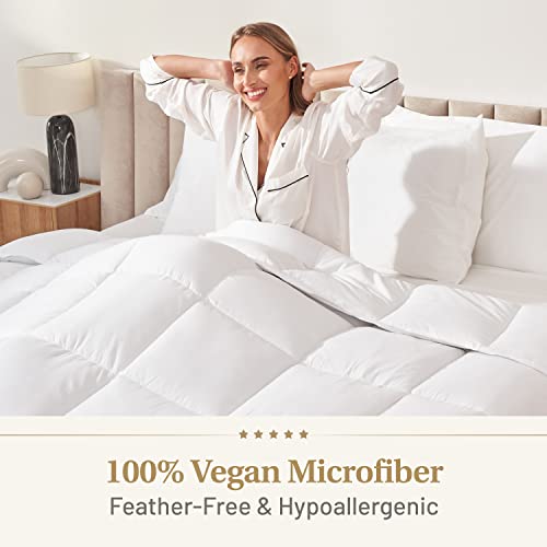 Fluffy King Size Down Alternative Comforter - All Season Bedding