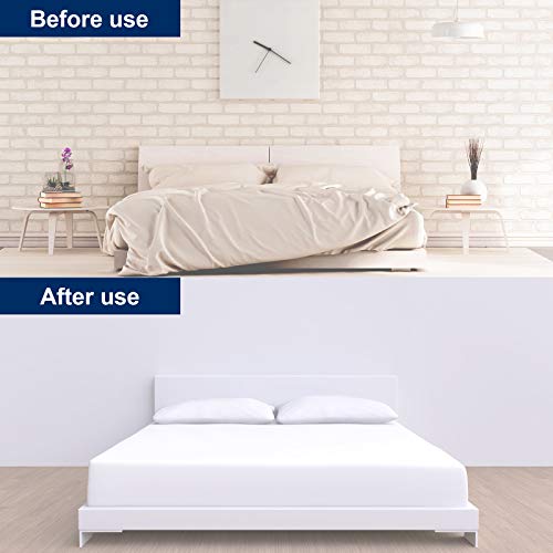 40 Pack Plastic Bed Skirt and Furniture Pin Holders