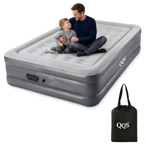 Twin Air Mattress with Built-In Pump - 18" Raised Heavy Duty Inflatable Bed