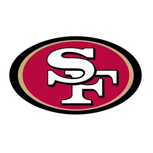 San Francisco 49ers Hand-Crafted Wooden Nutcracker - 12-Inch Holiday Decor