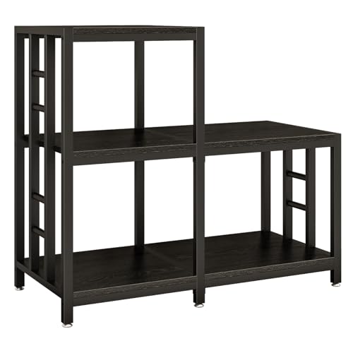 5-Tier Mini Fridge Stand and Microwave Rack with Storage Shelves