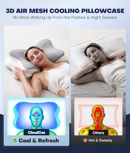 Ergonomic Cervical Neck Pillow for Pain Relief & Comfort
