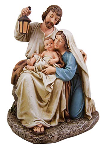 Avalon Gallery Advent & Christmas Resin Figurine 9.25-In Blessed Holy Family - 9.25-Inch Variation