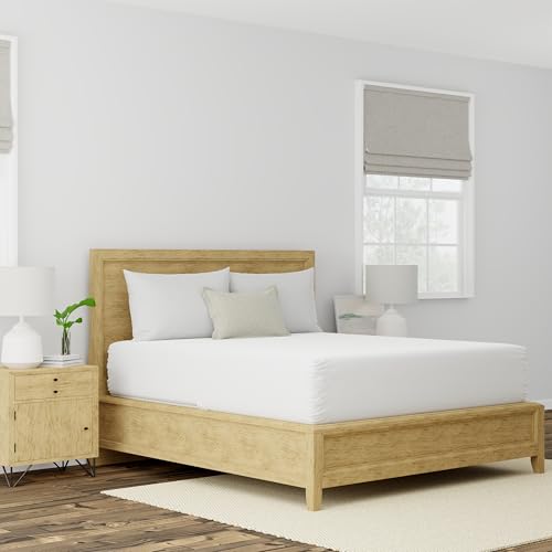 AllerEase Zippered Mattress Protector Queen - Waterproof Allergy Encasement