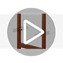 Solid Wood Folding Snack Table Storage Rack, Walnut Finish