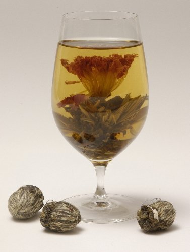 10 Blooming Flower Tea - 5 Jasmine and 5 Green