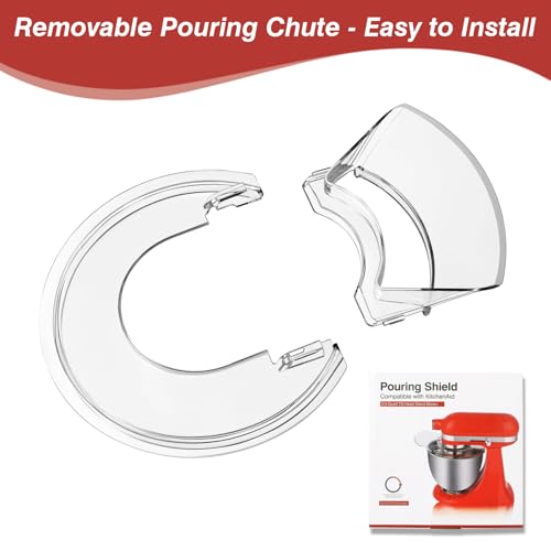 3.5 Quart Tilt-Head Mixer Pouring Shield and Splash Guard Attachment