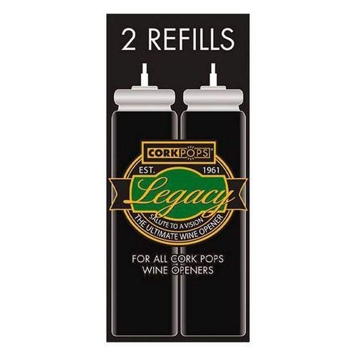 Wine Opener CO2 Replacement Cartridges - 2 Pack